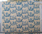 Scalamandre MASQUE CHINOIS Chinoiserie Toile Print Landscape  Garden BLUE ON CREAM Made in France MSRP USD 288/y