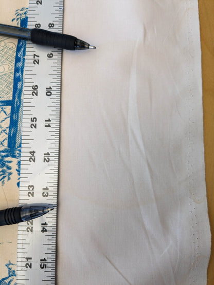 Scalamandre MASQUE CHINOIS Chinoiserie Toile Print Landscape  Garden BLUE ON CREAM Made in France MSRP USD 288/y