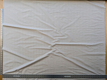 Scalamandre Astley Silk Strie Cream Blue White Pin Stripe Small Scale  MSRP USD350+/yard