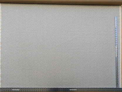 Scalamandre Khiva Weave Pearl Gray White Small Scale Geometric Diamond 100% Cotton MSRP USD180/yd