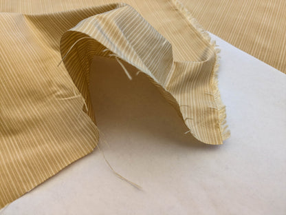 Scalamandre Astley Silk Strie Gold Pin Stripe Small Scale  MSRP USD350+/yard