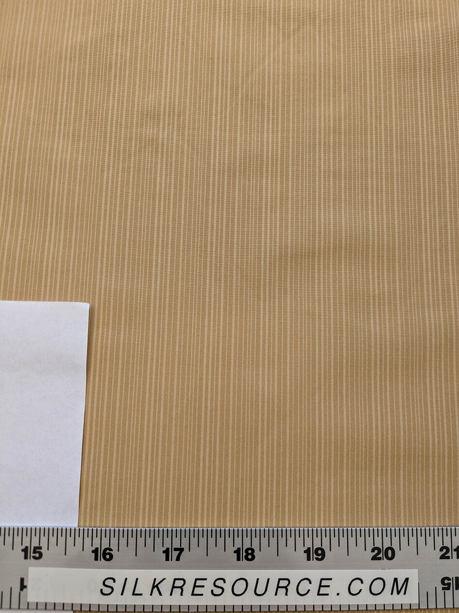 Scalamandre Astley Silk Strie Gold Pin Stripe Small Scale  MSRP USD350+/yard