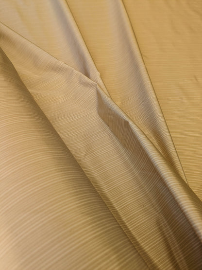 Scalamandre Astley Silk Strie Gold Pin Stripe Small Scale  MSRP USD350+/yard