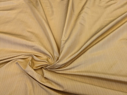 Scalamandre Astley Silk Strie Gold Pin Stripe Small Scale  MSRP USD350+/yard