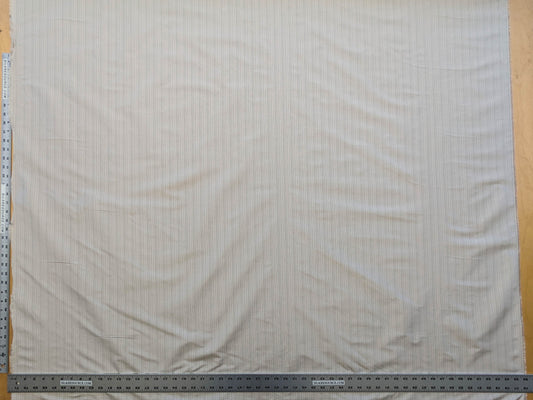 Scalamandre Astley Silk Strie Celadon Green White Pin Stripe Small Scale MSRP USD350+/yard.