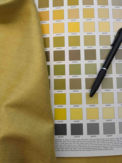 Scalamandre Vienne Texture Gold Yellow Silk Solid Texture MSRP USD 276/y