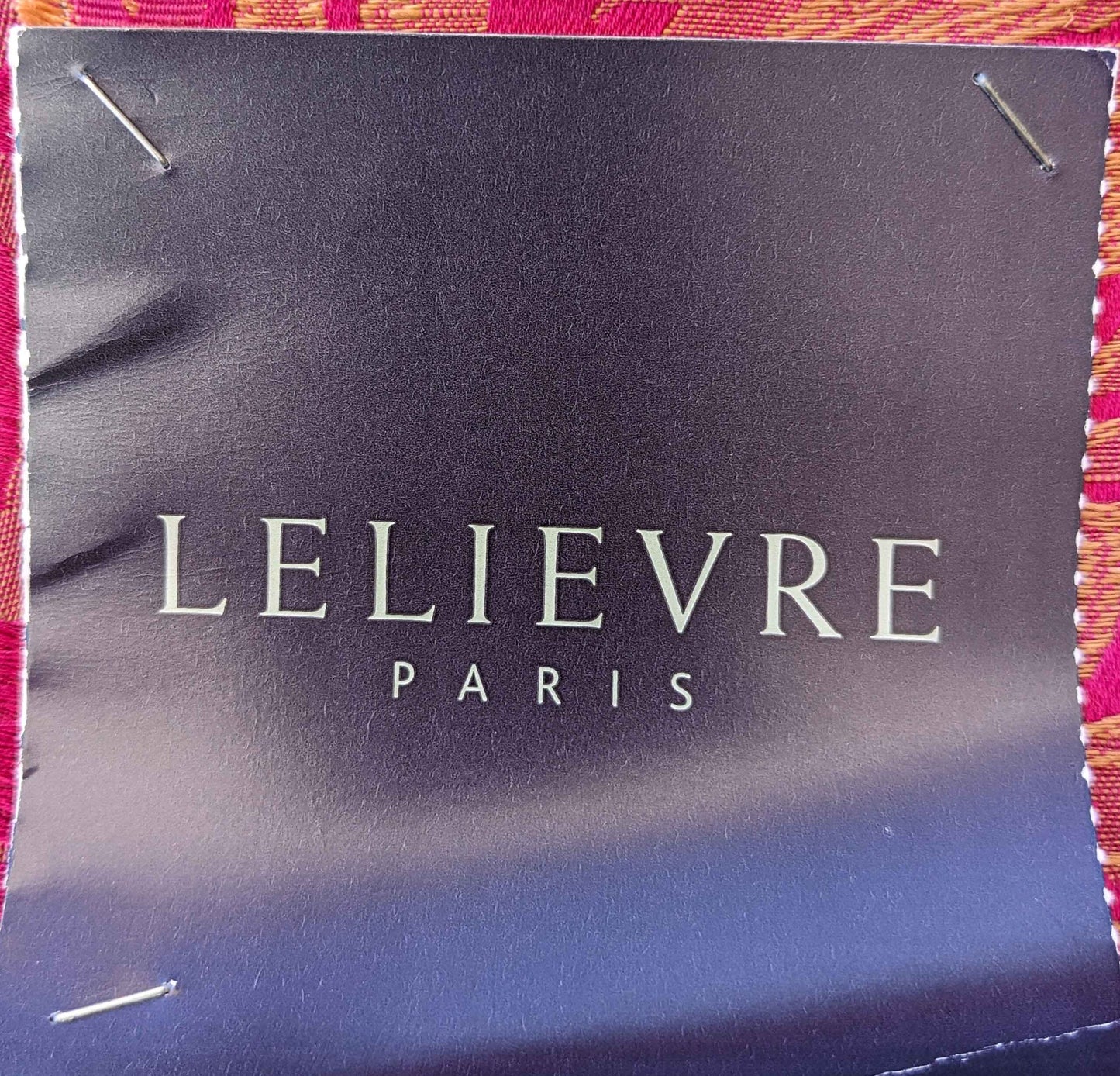 1Y+ Lelievre Paris Coppelia Amarante Cotton Linen Pink Damask Cotton Linen Medallion Renaissance