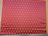 Scalamandre Silk Pink Gold Bees Napolean French Neoclassic 2.1yards