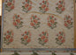 3.1yards Scalamandre Old World Weavers Floral Botanical Rose Foliage Cream Beige Green pink fil coupe Upholstery