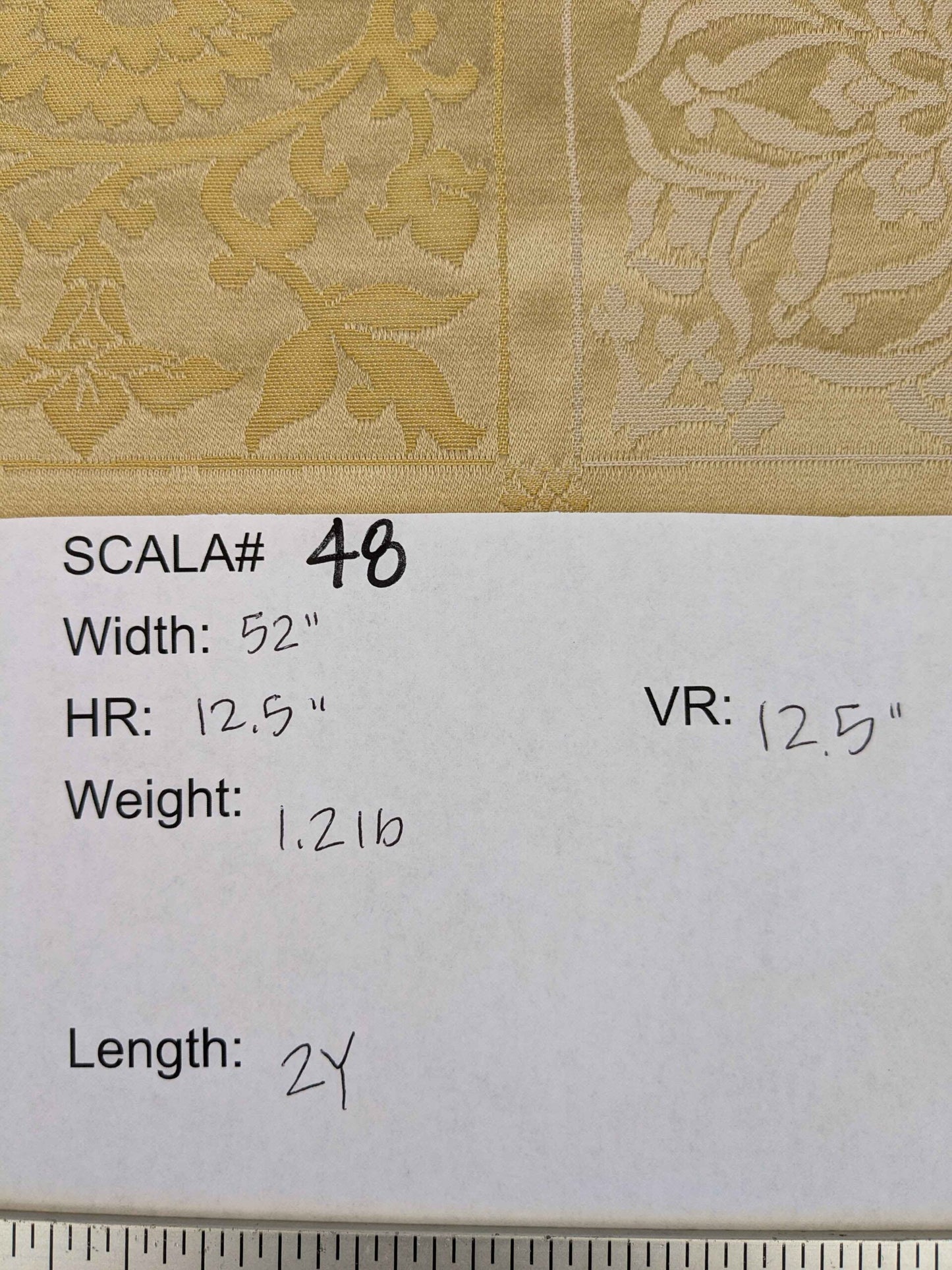 2y Scalamandre Plaid Check Damask Square Historic Art Deco Suzani Renaissance Silk Gold