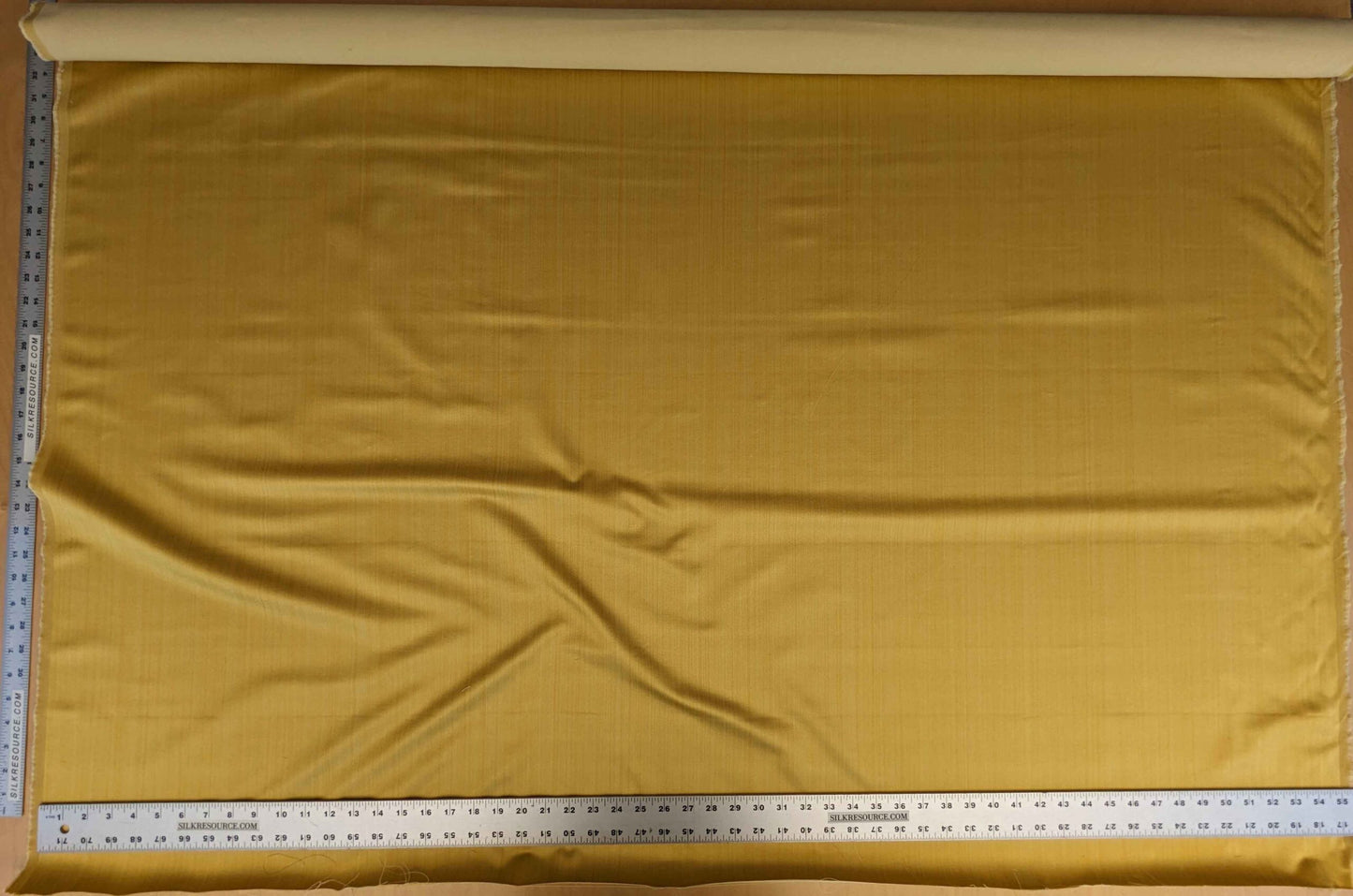 1.2y Scalamandre Strie Gold Yellow Solid