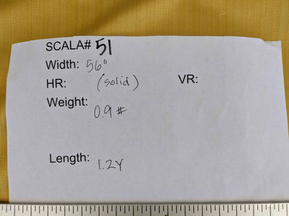 1.2y Scalamandre Strie Gold Yellow Solid