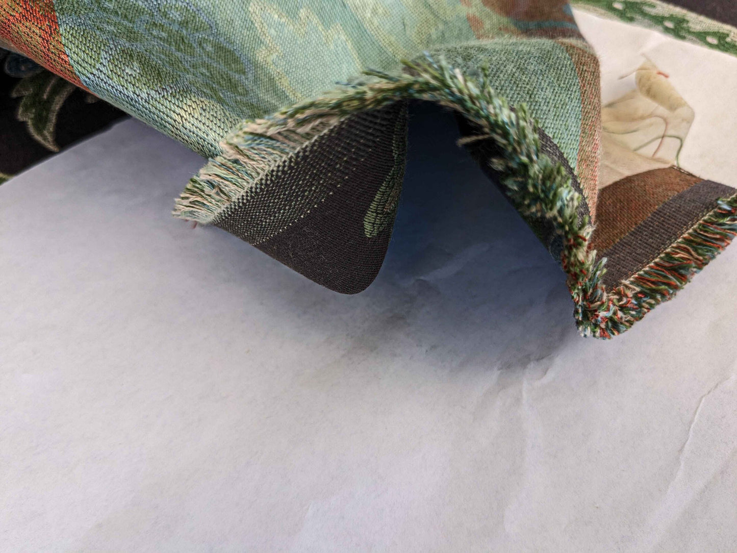 By yard Scalamandre Floral Botanical Tree Foliage Classic French Black Blue Red Yellow Upholstery Fabric