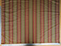 3.5y Scalamandre Silk Stripe Red White Yellow Blue Green