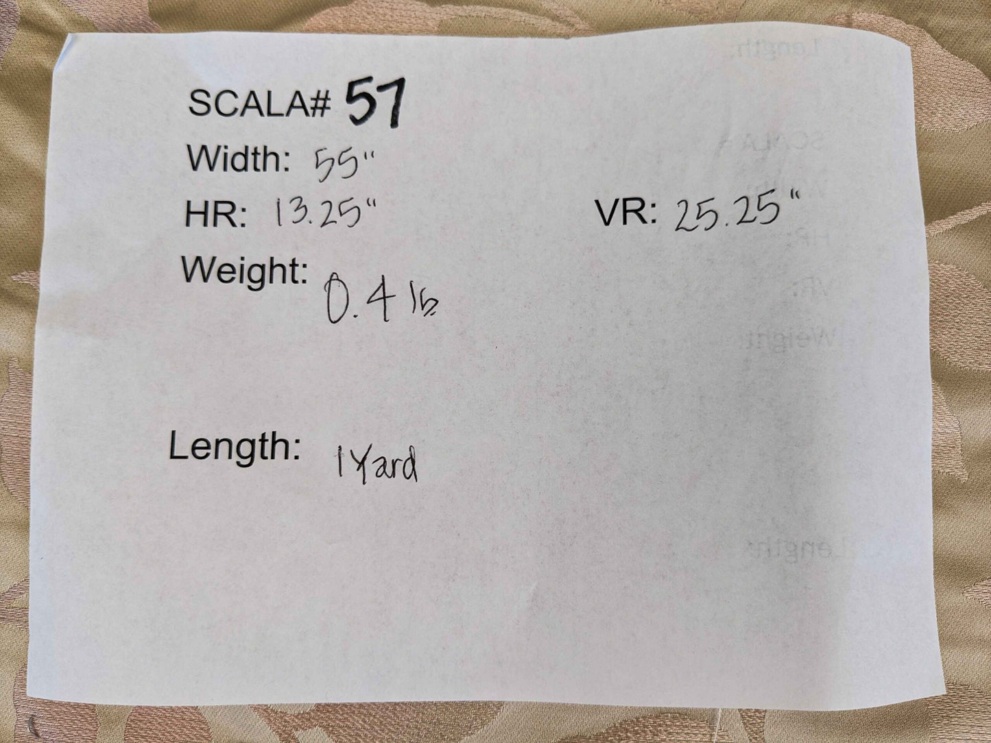 1y Scalamandre Silk Pink Leaves Botanical Tree Foliage Classic