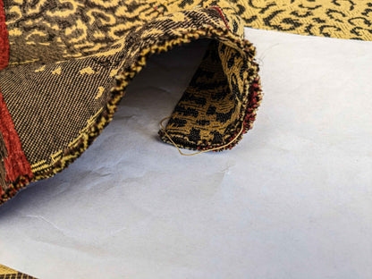 2.1y Scalamandre Floral Red Gold Brown Botanical Classic