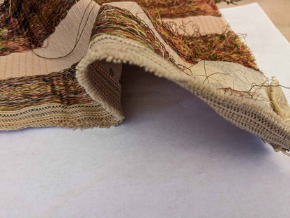 2y Scalamandre Floral Botanical French Court Stripe Pink Flower Beige Gray