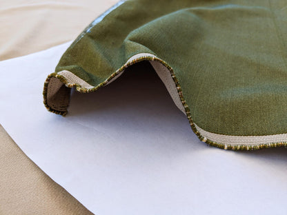 26"x 57" Scalamandre Fauteuil Bessieres Seat &amp; Back Creme French Antique Design MSRP USD 612/y