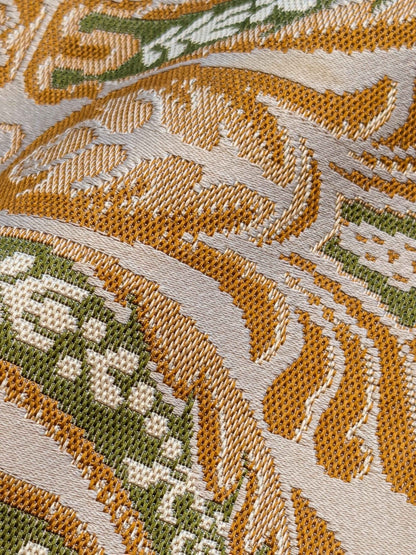 26"x 52" Scalamandre Fauteuil Bessieres Seat &amp; Back Creme French Antique Design MSRP USD 612/y