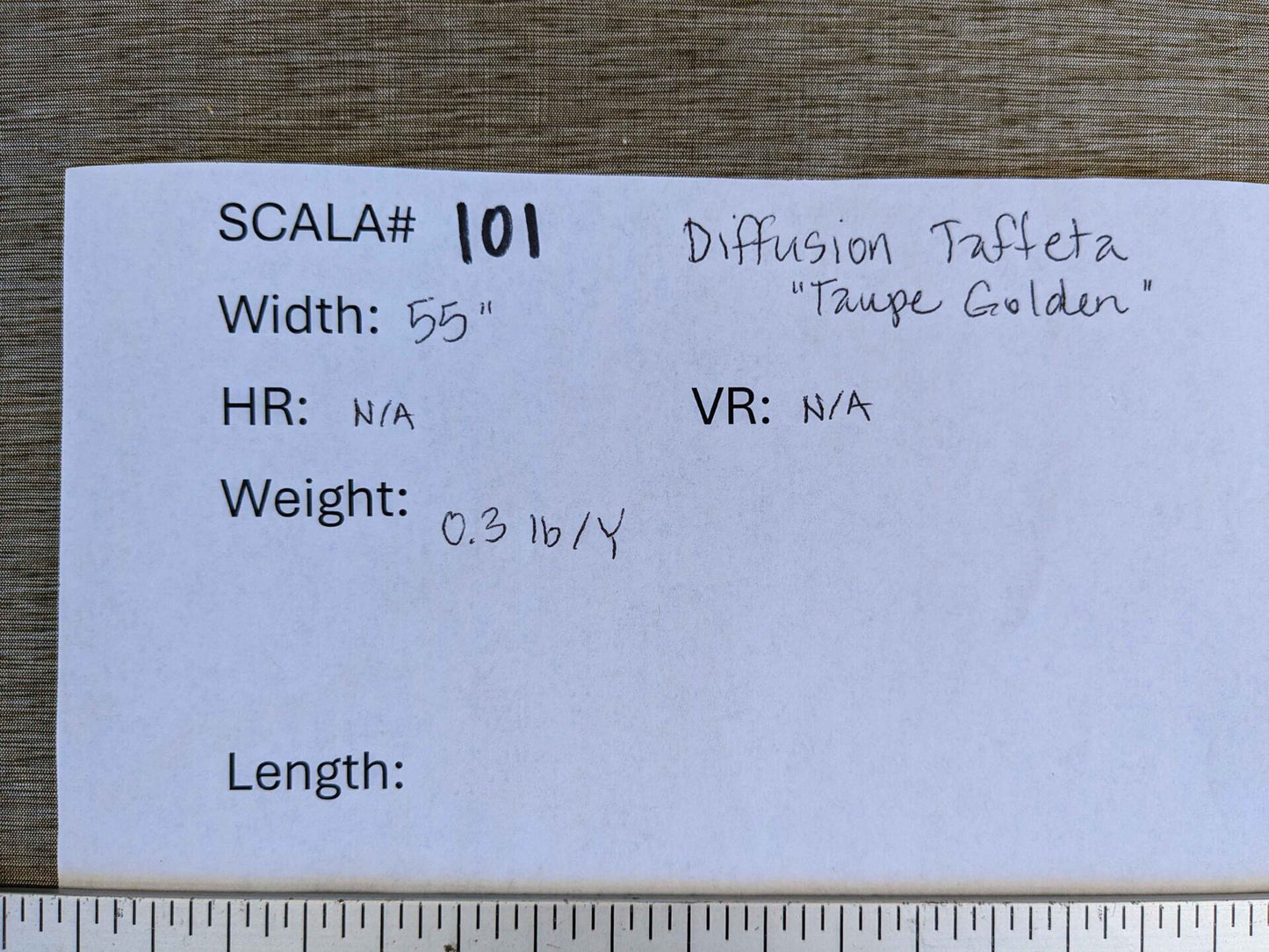 by yard Scalamandre Diffusion Taffeta Taupe Golden Solid Classic