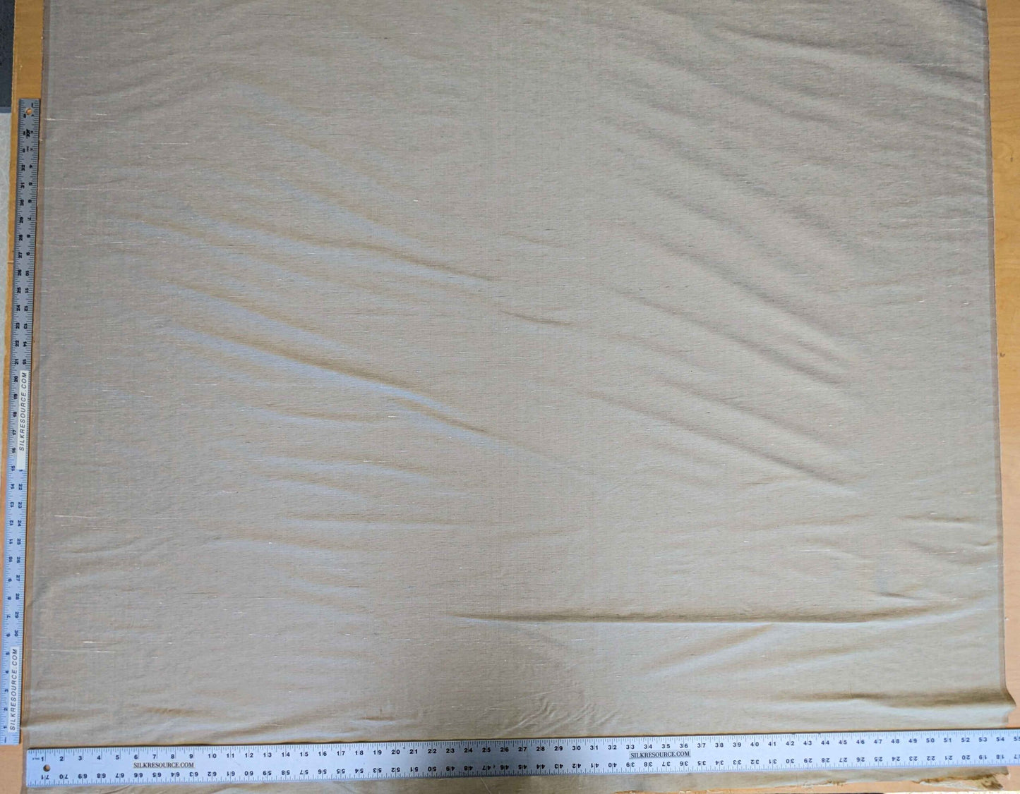 by yard Scalamandre Diffusion Cool Pale Gold Solid Classy