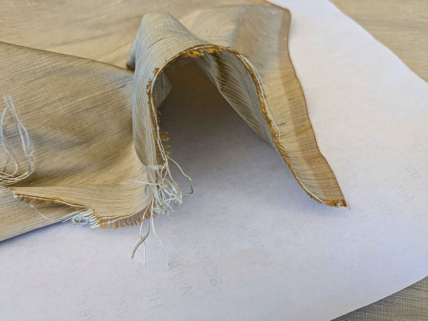 by yard Scalamandre Diffusion Cool Pale Gold Solid Classy