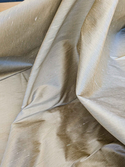 by yard Scalamandre Diffusion Cool Pale Gold Solid Classy