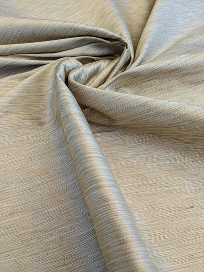 by yard Scalamandre  Hinson  Diffusion Silk Taffeta Sunray Wheat Beige Solid Classic MSRP USD294/y