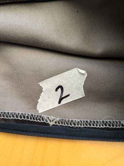 1 EV36 Scalamandre 2 Pieces Pillow Case only Black White Plaid Check Square Geometric 20"x20"