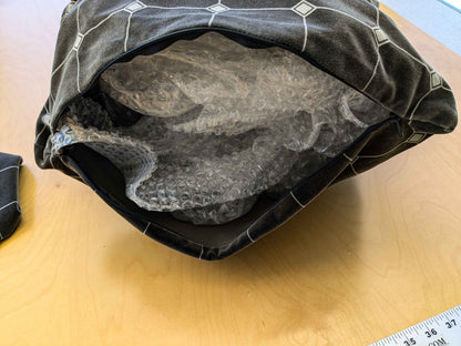 1 EV36 Scalamandre 2 Pieces Pillow Case only Black White Plaid Check Square Geometric 20"x20"