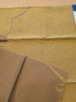 2 EV36 Lelievre Paris Samourai Cytise Gold Brown Linen Cotton Art Deco Abstract 25"x25"