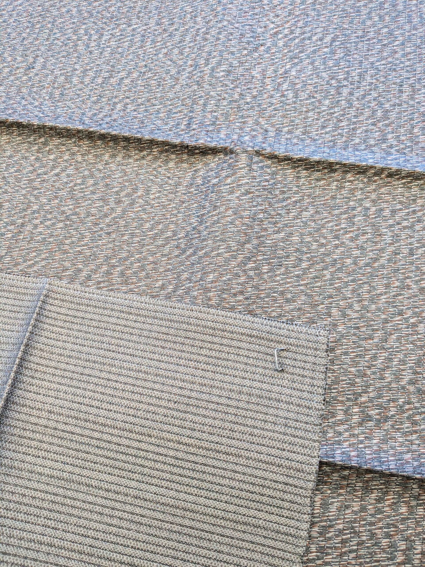 6 EV36 Lelievre Paris Graphite Ho Schiste Cotton Black Small Scale Texture Solid 25"x27"