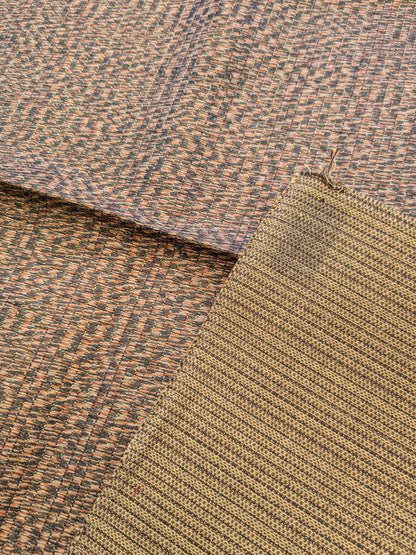 8 EV36 Lelievre Paris Graphite Ho Cuivre Brown Orange Cotton Black Small Scale Texture Solid 24"x27"