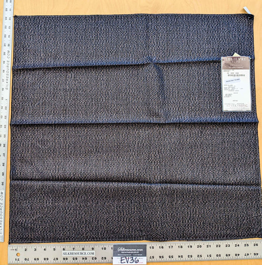 9 EV36 Lelievre Paris Graphite Ho Ardoise Dark Gray Cotton Black Small Scale Texture Solid 24"x27"