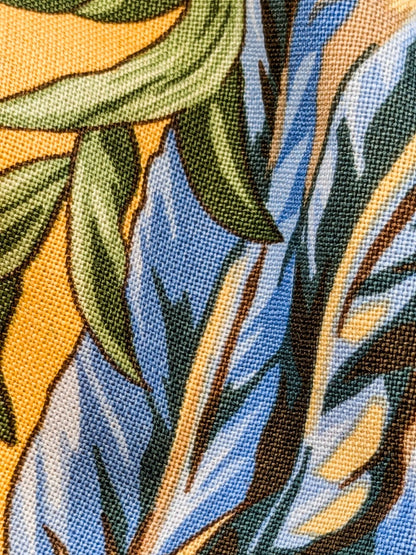 Special Order By Yard Scalamandre Chanticleer Mustard Cotton Yellow Rooster Chicken Country Bird Animal Botanical Foliage MSRP USD 836/y