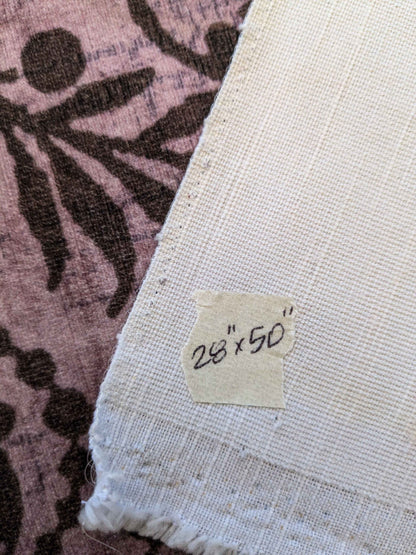 12 EV36 Scalamandre Damask Velvet Purple Renaissance Historical 28"W x 50"L