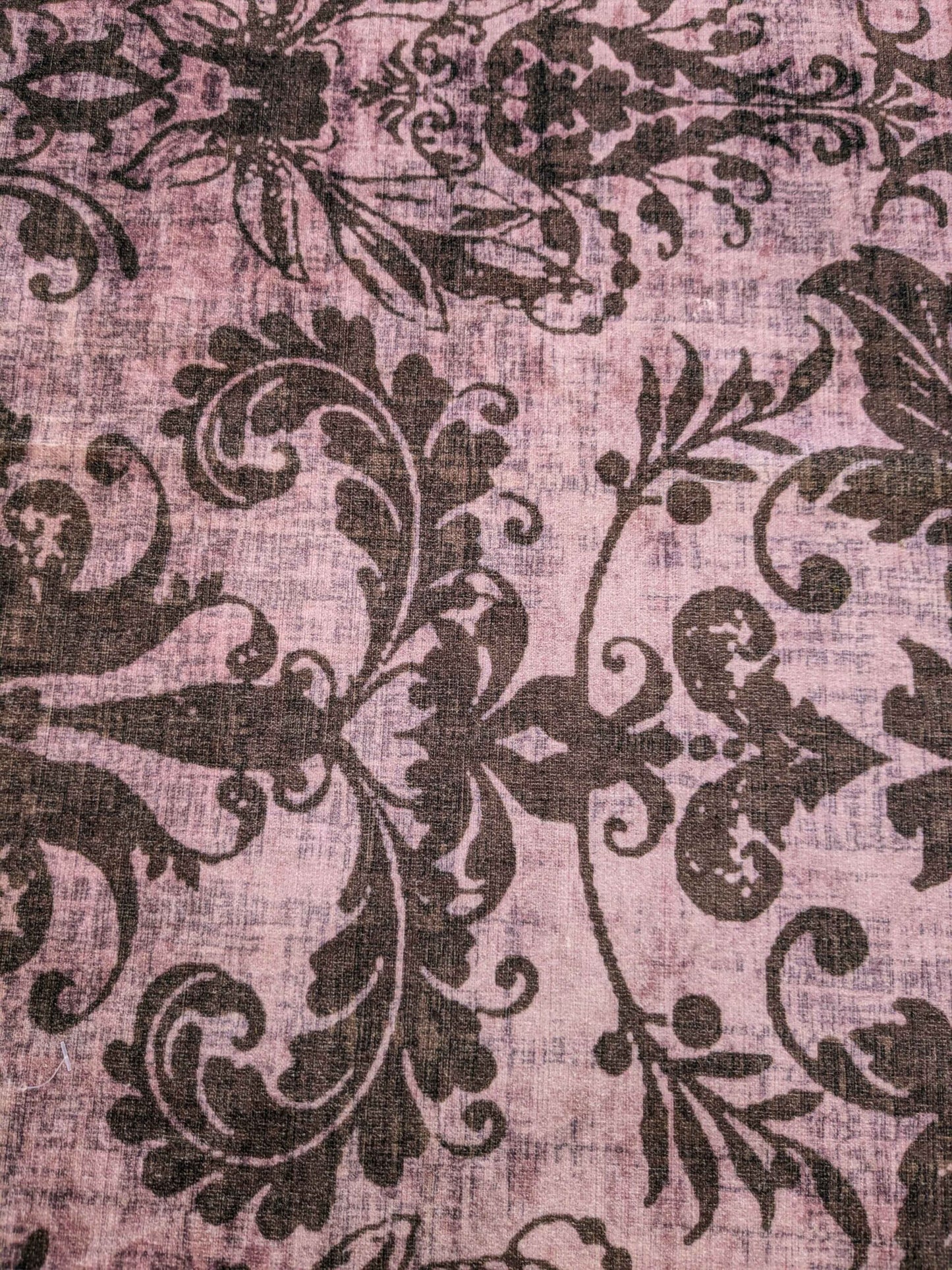 12 EV36 Scalamandre Damask Velvet Purple Renaissance Historical 28"W x 50"L