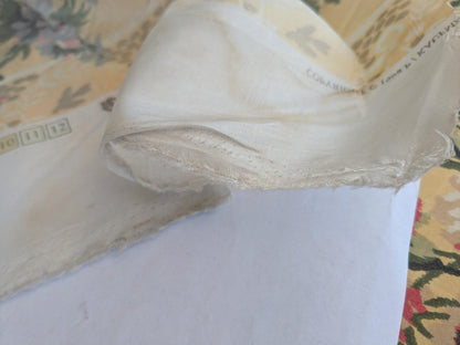 57"L x 61"W  Scalamandre Lelievre Multi on Yellow "FOUNTAINEBLEAU" Love Bird Dove Pink Rose French Fabric