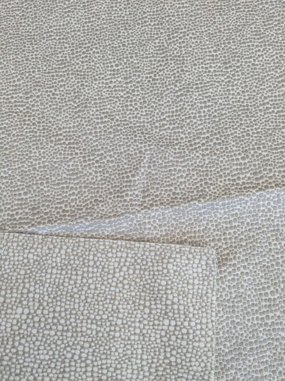 29 EV37 26" x 27" Scalamandre Shagreen Pearl Grey Small Scale Texture MSRP USD 264/y