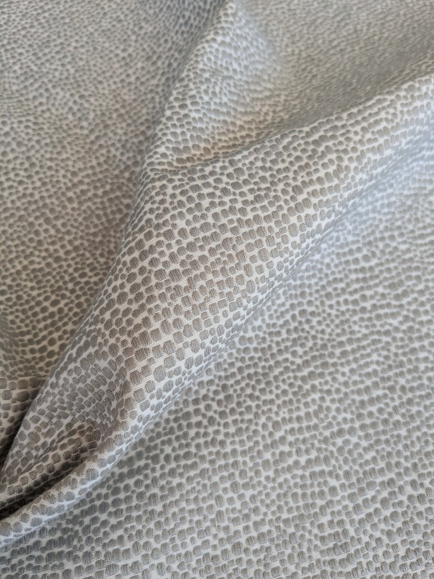 29 EV37 26" x 27" Scalamandre Shagreen Pearl Grey Small Scale Texture MSRP USD 264/y