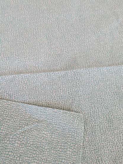 30 EV37 27" x 26" Scalamandre Shagreen Aquamarine Blue Small Scale Texture MSRP USD 264/y