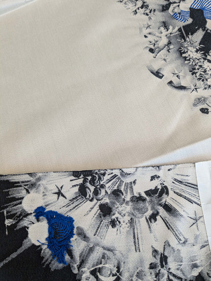 45 EV37 24" x 27" Jean Paul Gaultier Moussaillon Noir History Figurative Landscape