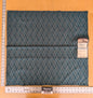 34 EV37 24" x 26" Lelievre Paris Vacoa Canard Blue Gray Diamond Ogee Viscose MSRP USD354/y