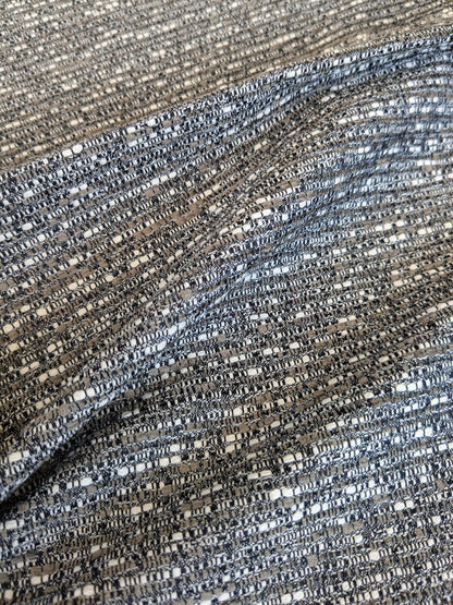 51 EV37 26" x 26" Lelievre Paris Maracas Cendre Dark Gray Solid Texture Polyester