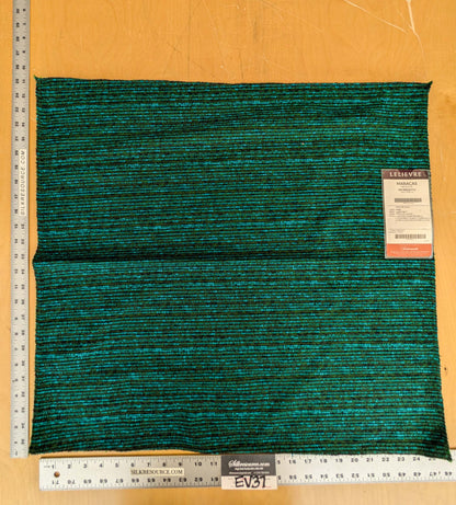 56 EV37 25" x 26" Lelievre Paris Maracas Malachite Green Solid Texture Polyester
