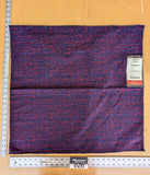 58 EV37 25" x 26" Lelievre Paris Maracas Fruits Rouges Purple Solid Texture Polyester
