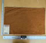 65 EV37 17" x 26" Scalamandre Senegal Epice Horizontal Stripe Red Gold Viscose Silk MSRP USD 330/y