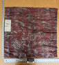 75 EV37 26" x 27" Old World Weavers Trilussa Berry Red Gray Abstract Large Jacquard