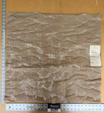 78 EV37 26" x 26" Old World Weavers Trilussa Sand Light Brown Abstract Large Jacquard
