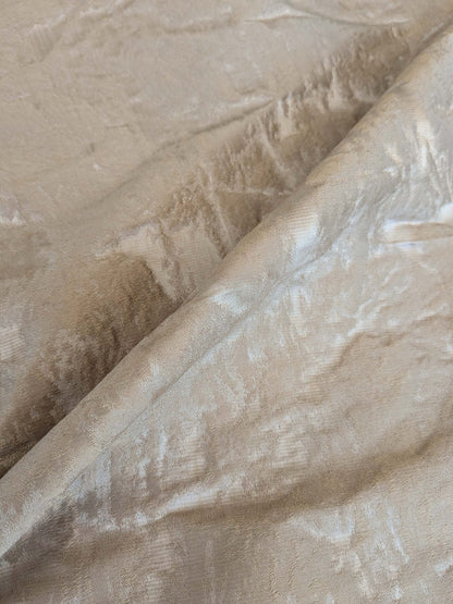 78 EV37 26" x 26" Old World Weavers Trilussa Sand Light Brown Abstract Large Jacquard